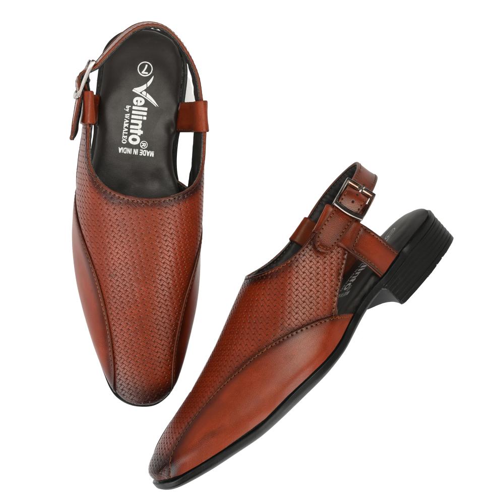 Vellinto ROGER Ethnic Peshawari Sandals For Men ll Casual Sandals For Men ll Latest Trendy Sandal