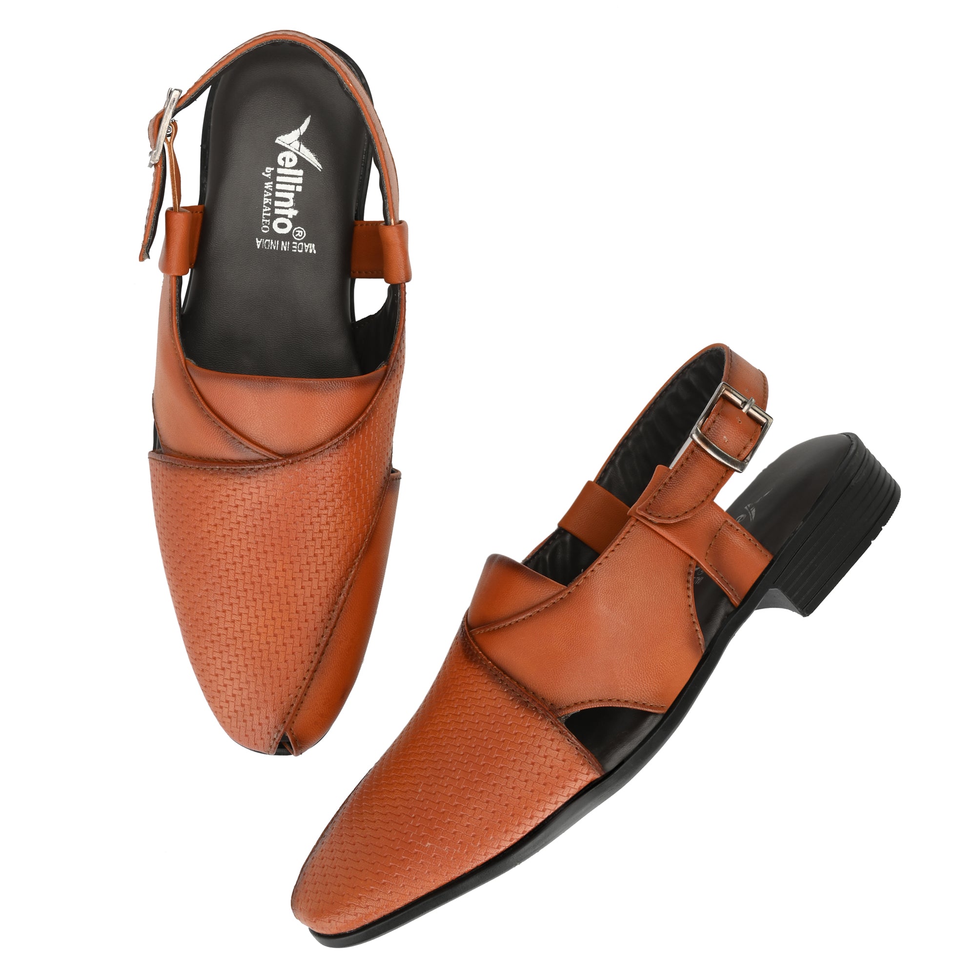 Vellinto DENIS Pathani Sandals For Men ll Classy Roman Sandals For Men ll Latest Trendy Sandal