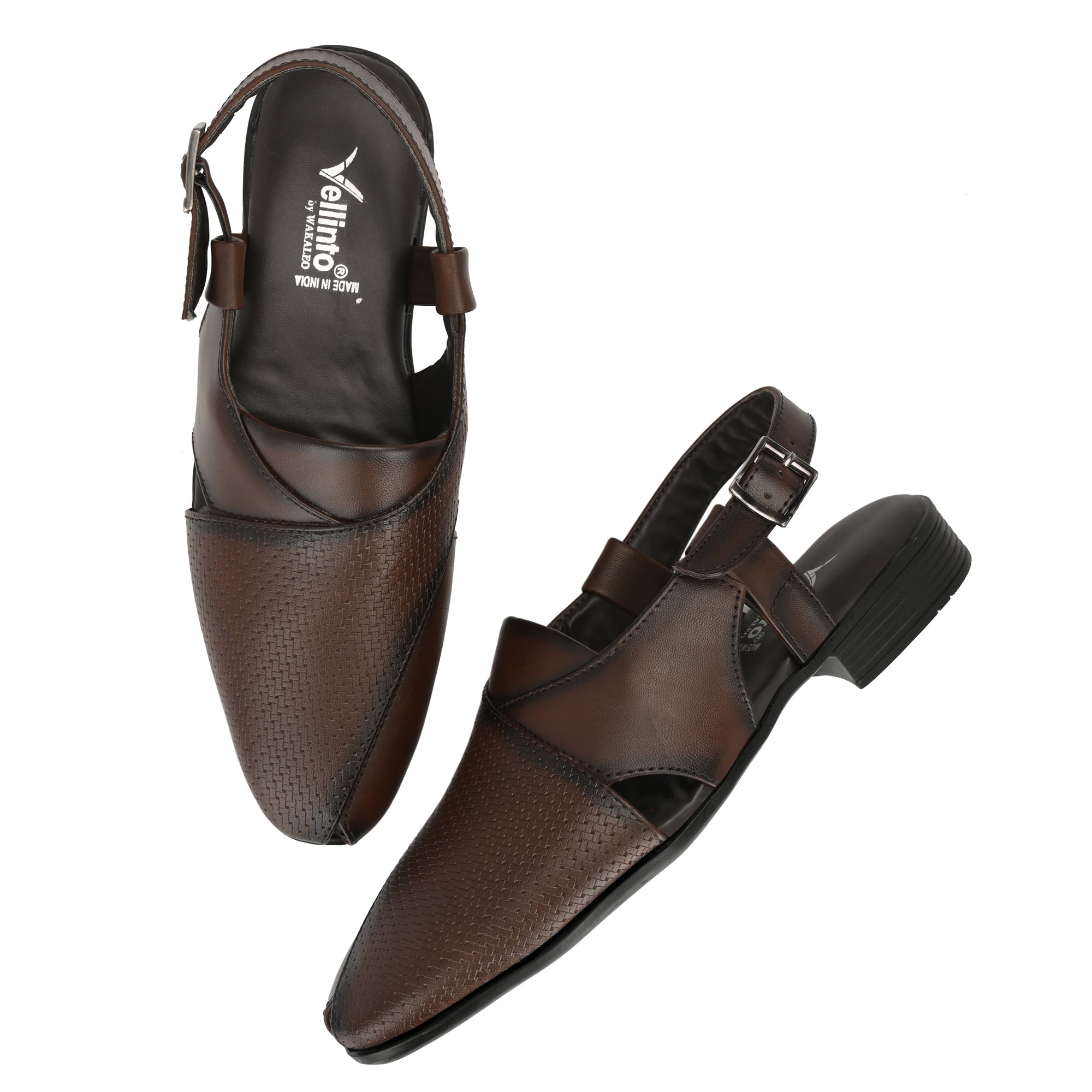 Vellinto DENIS Pathani Sandals For Men ll Classy Roman Sandals For Men ll Latest Trendy Sandal