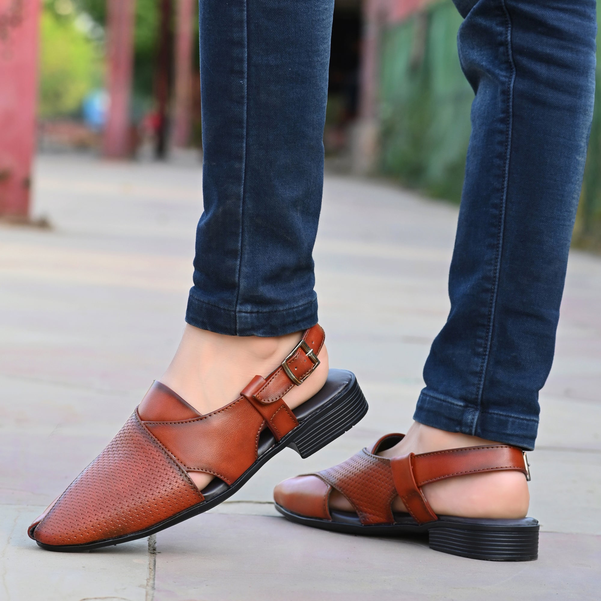 Vellinto DENIS Pathani Sandals For Men ll Classy Roman Sandals For Men ll Latest Trendy Sandal