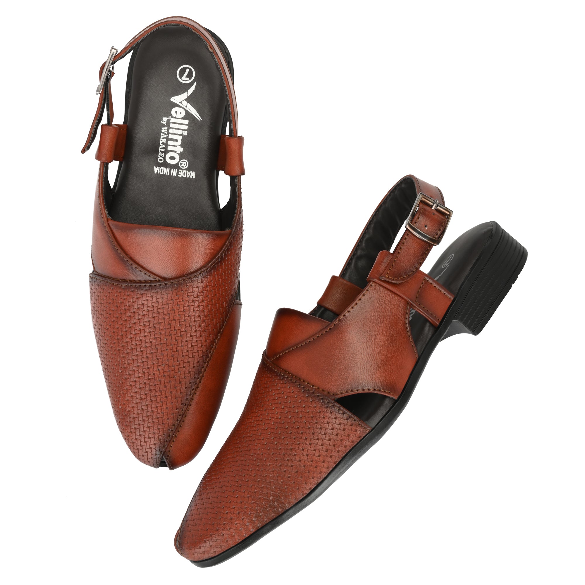 Vellinto DENIS Pathani Sandals For Men ll Classy Roman Sandals For Men ll Latest Trendy Sandal