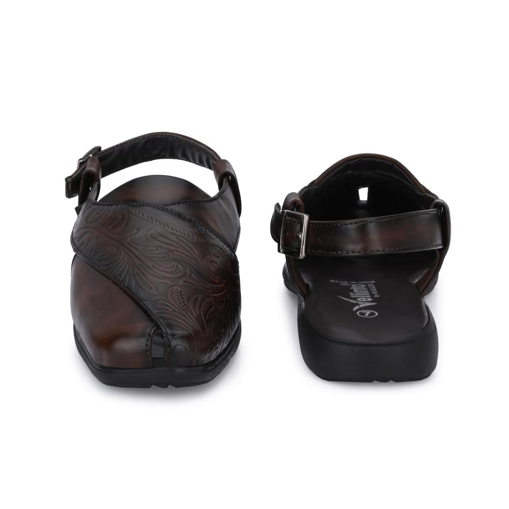 Vellinto VICTOR Ethnic Sandals For Men ll Casaul Sandals For Men ll Peshawari Sandals For Men