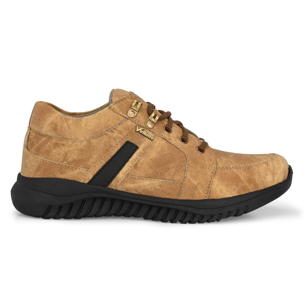 Vellinto Running Shoes for Men ll Casual Sneaker Shoes for Men ll Latest and Trendy Shoes for Men Beige