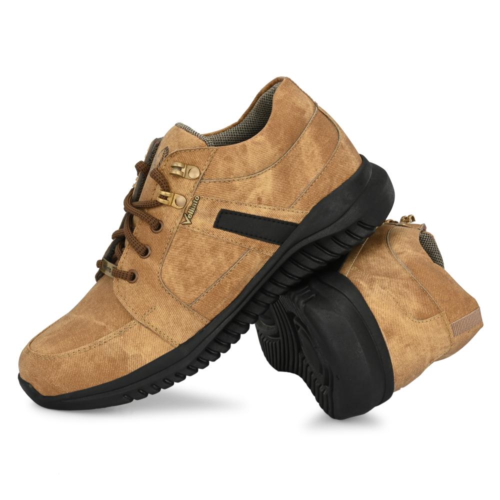 Vellinto Running Shoes for Men ll Casual Sneaker Shoes for Men ll Latest and Trendy Shoes for Men Beige