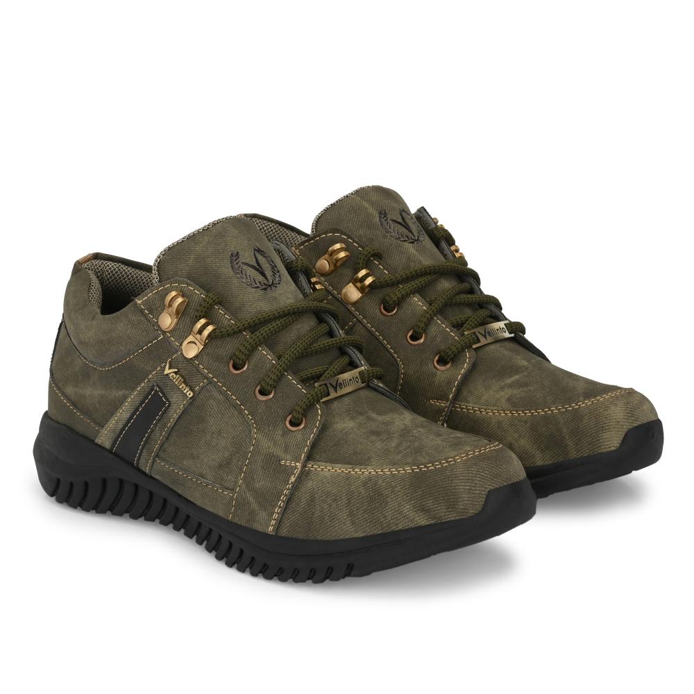 Vellinto Running Shoes for Men ll Casual Sneaker Shoes for Men ll Latest and Trendy Shoes for Men Beige