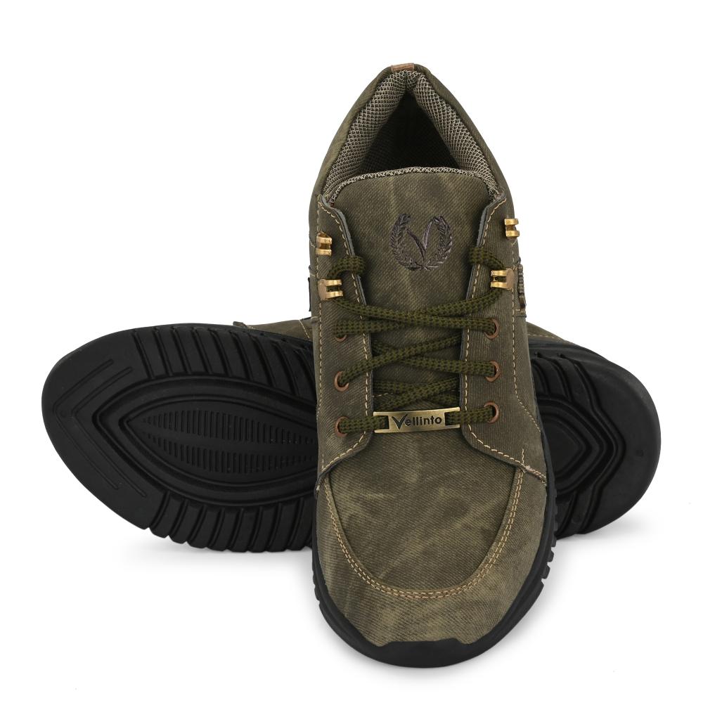 Vellinto Running Shoes for Men ll Casual Sneaker Shoes for Men ll Latest and Trendy Shoes for Men Beige