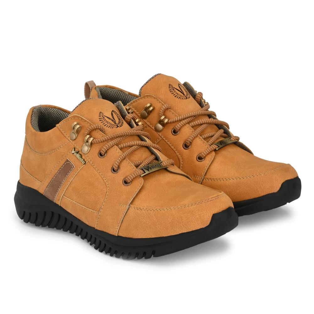 Vellinto Running Shoes for Men ll Casual Sneaker Shoes for Men ll Latest and Trendy Shoes for Men Beige