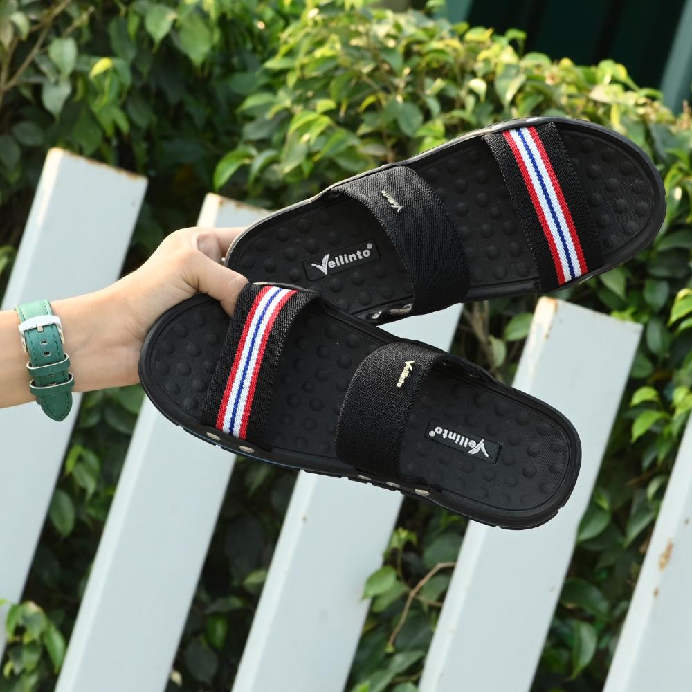 Vellinto AVATAR Men's Outdoor Slippers For Men ll Flexible Casual Slipper For Men ll Elastic Strap Sandal/Slippe