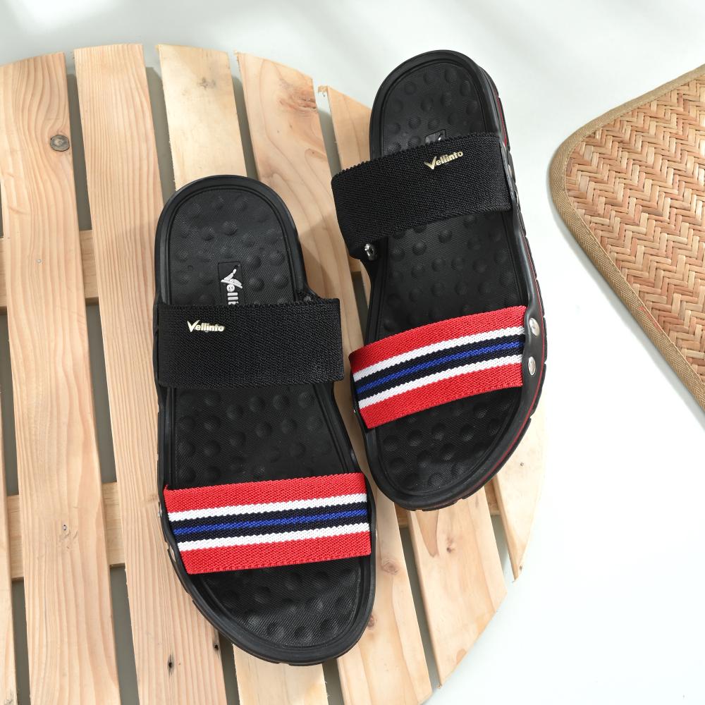 Vellinto AVATAR Men's Outdoor Slippers For Men ll Flexible Casual Slipper For Men ll Elastic Strap Sandal/Slippe
