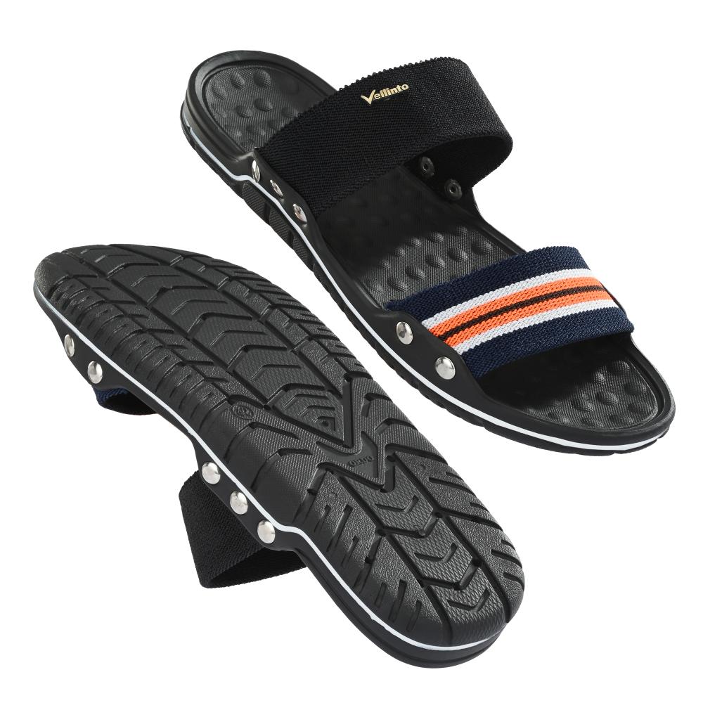 Vellinto AVATAR Men's Outdoor Slippers For Men ll Flexible Casual Slipper For Men ll Elastic Strap Sandal/Slippe
