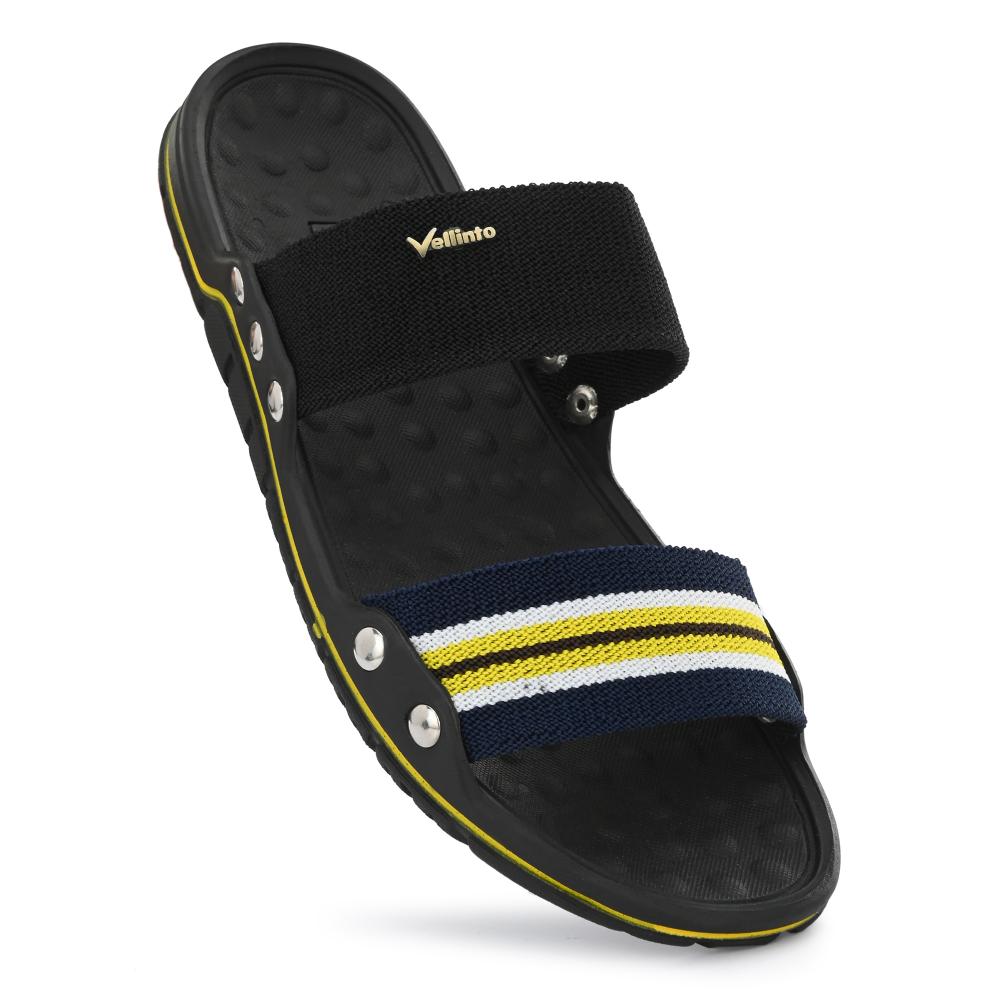Vellinto AVATAR Men's Outdoor Slippers For Men ll Flexible Casual Slipper For Men ll Elastic Strap Sandal/Slippe