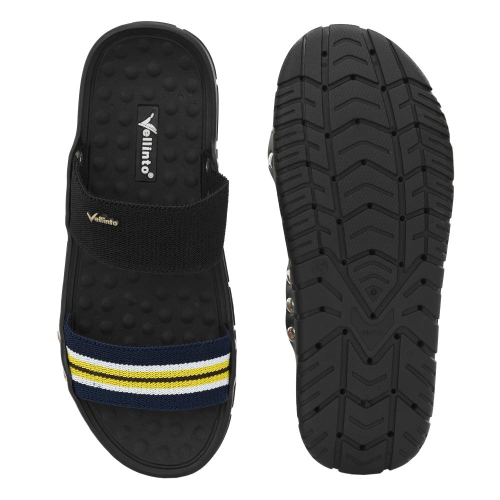 Vellinto AVATAR Men's Outdoor Slippers For Men ll Flexible Casual Slipper For Men ll Elastic Strap Sandal/Slippe
