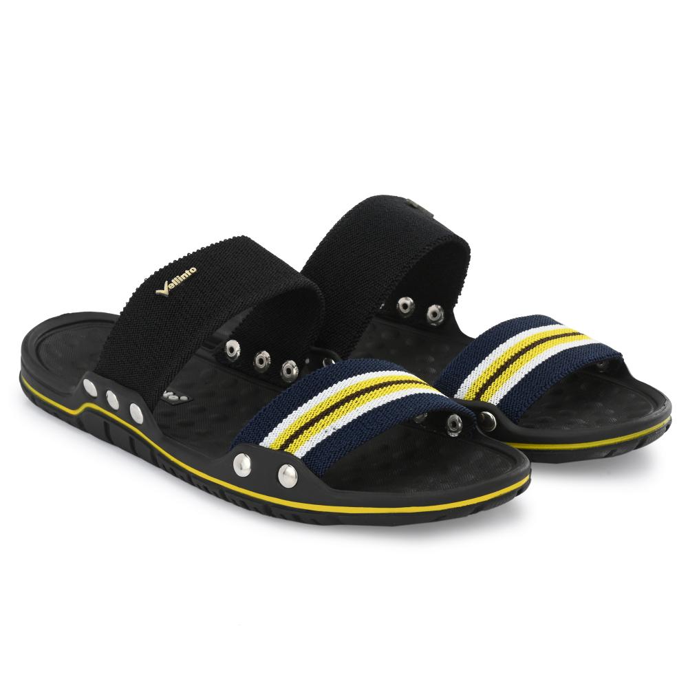 Vellinto AVATAR Men's Outdoor Slippers For Men ll Flexible Casual Slipper For Men ll Elastic Strap Sandal/Slippe