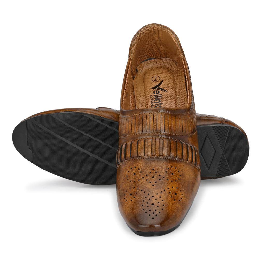 Vellinto CROWN Cool Traditional Jutis For Men Mojaris For Men Nagra For Men Casuals For Men