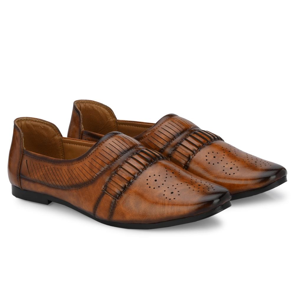 Vellinto CROWN Cool Traditional Jutis For Men Mojaris For Men Nagra For Men Casuals For Men