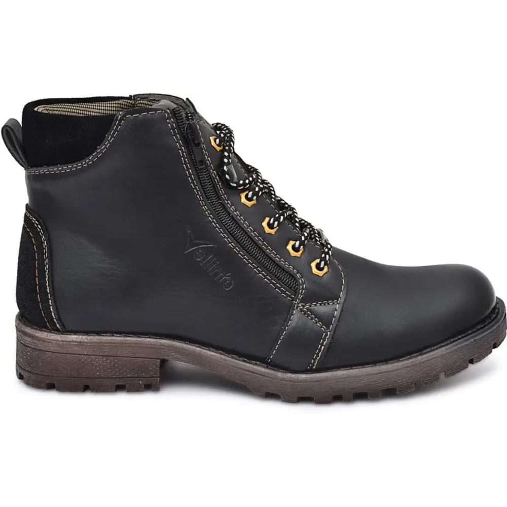 Vellinto ETERNITY Royal Look Zipper Boots For Men ll Casual Shoes For Men ll Latest Synthetic Leather Boots for Men