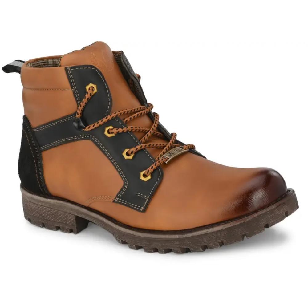 Vellinto CAPTAIN Royal Look Boots For Men ll Latest Synthetic Leather Boots for Men