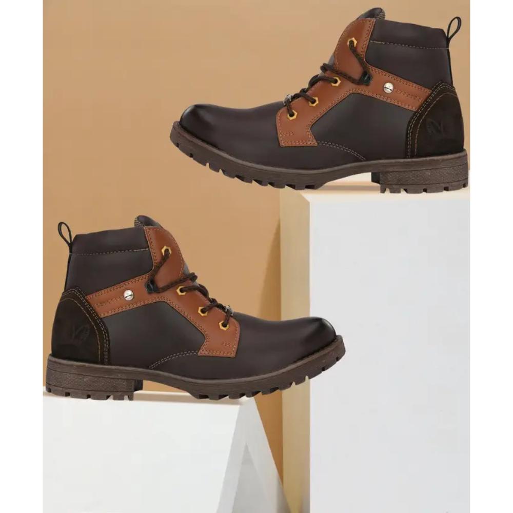 Vellinto CAPTAIN Royal Look Boots For Men ll Latest Synthetic Leather Boots for Men