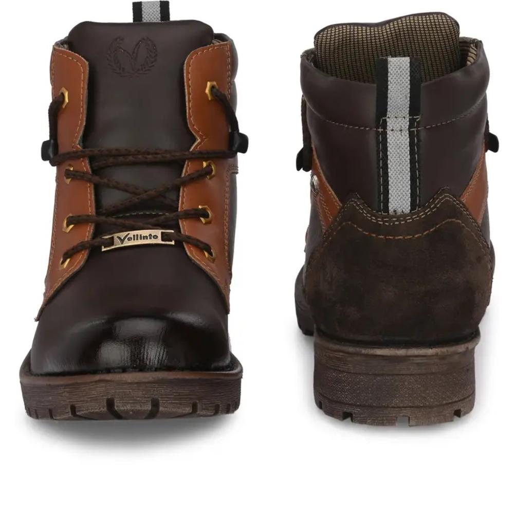 Vellinto CAPTAIN Royal Look Boots For Men ll Latest Synthetic Leather Boots for Men
