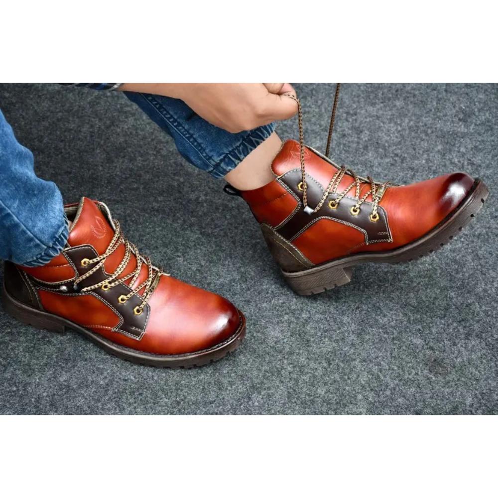 Vellinto CAPTAIN Royal Look Boots For Men ll Latest Synthetic Leather Boots for Men