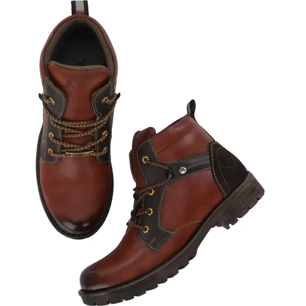 Vellinto CAPTAIN Royal Look Boots For Men ll Latest Synthetic Leather Boots for Men