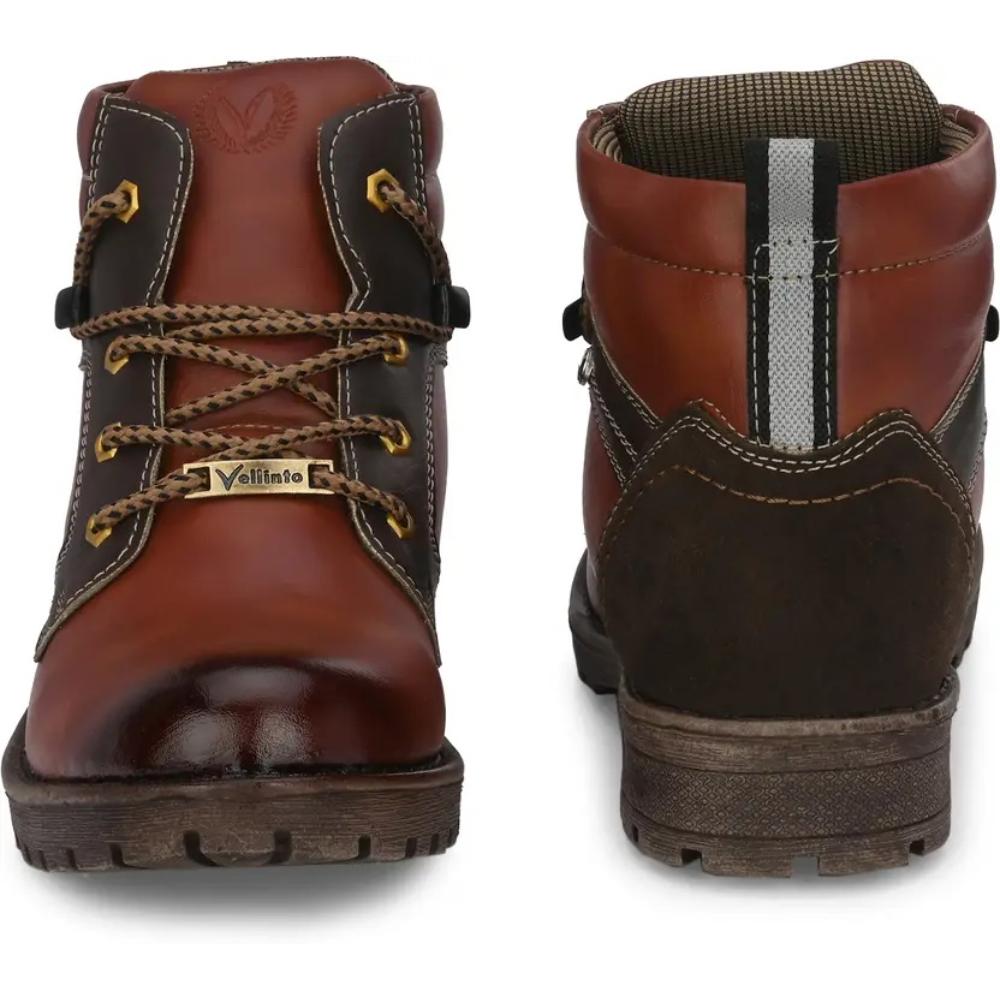Vellinto CAPTAIN Royal Look Boots For Men ll Latest Synthetic Leather Boots for Men