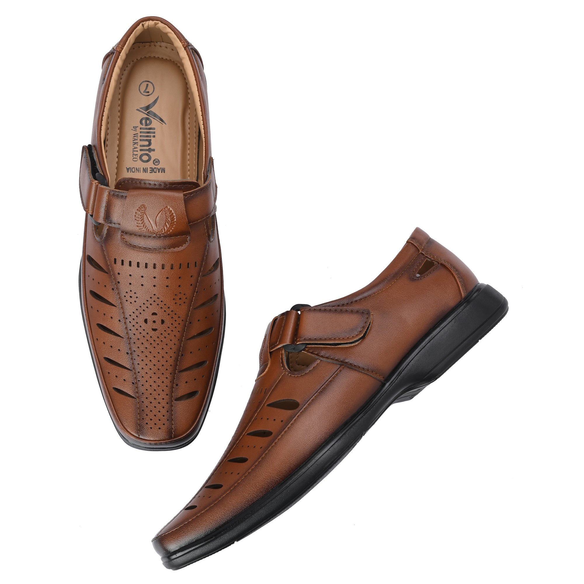 Vellinto BEAT Ethnic Sandals For Men ll Casual Sandals For Men ll Tradition Sandals For Men