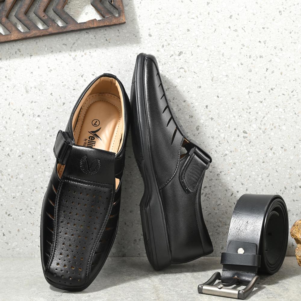 Vellinto BIG BANG Roman Sandal For Men ll Ethnic Sandals For Men ll Casual/Formal/Outdoor Sandals For Men