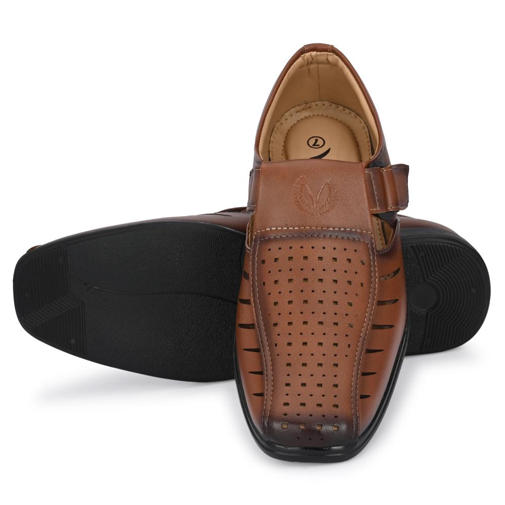 Vellinto BIG BANG Roman Sandal For Men ll Ethnic Sandals For Men ll Casual/Formal/Outdoor Sandals For Men