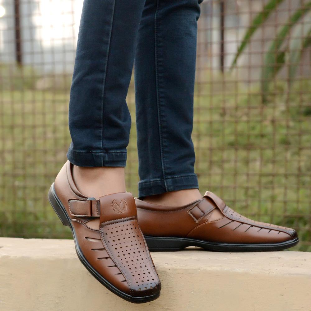 Vellinto BIG BANG Roman Sandal For Men ll Ethnic Sandals For Men ll Casual/Formal/Outdoor Sandals For Men