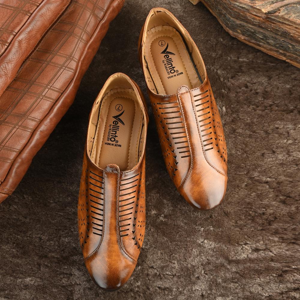 Vellinto BIG HOUND Casual Party Ethnic Shoes For Men ll Latest Trendy Shoes For Men Corporate Casuals For Men