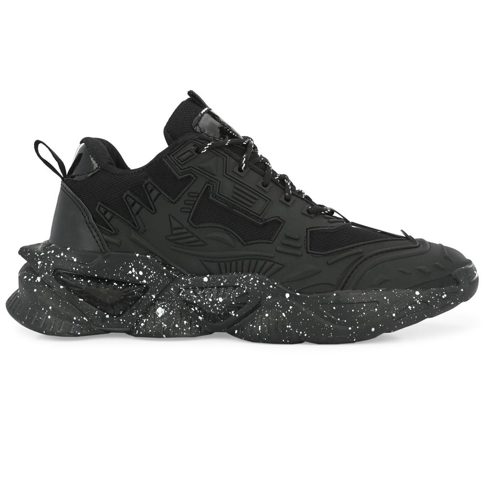 Vellinto SPOTTER Casual Trendy Sneakers for Men ll Sports Shoes for Men ll Running Shoes for Men Black
