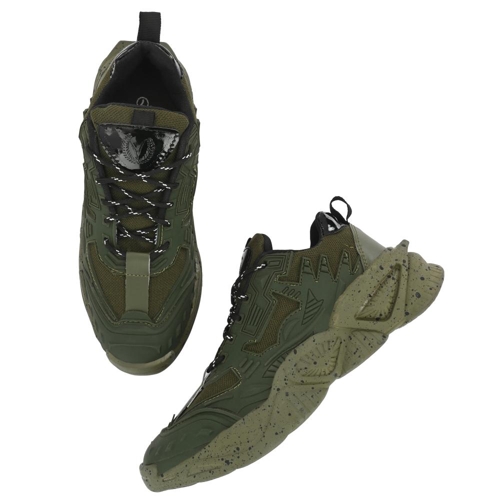 Vellinto SPOTTER Casual Trendy Sneakers for Men ll Sports Shoes for Men ll Running Shoes for Men Black