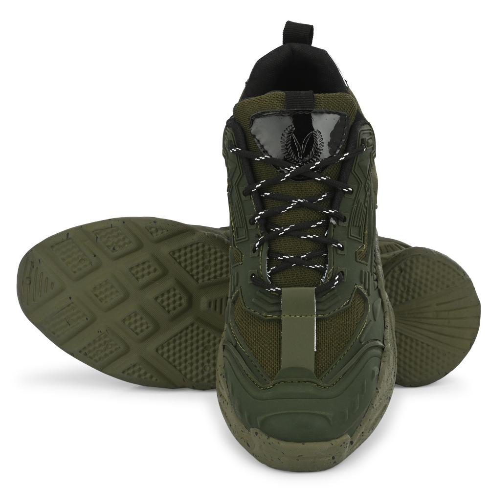 Vellinto SPOTTER Casual Trendy Sneakers for Men ll Sports Shoes for Men ll Running Shoes for Men Black