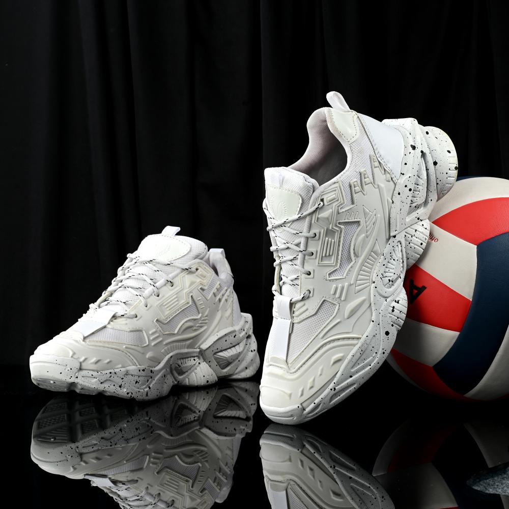 Vellinto SPOTTER Casual Trendy Sneakers for Men ll Sports Shoes for Men ll Running Shoes for Men Black