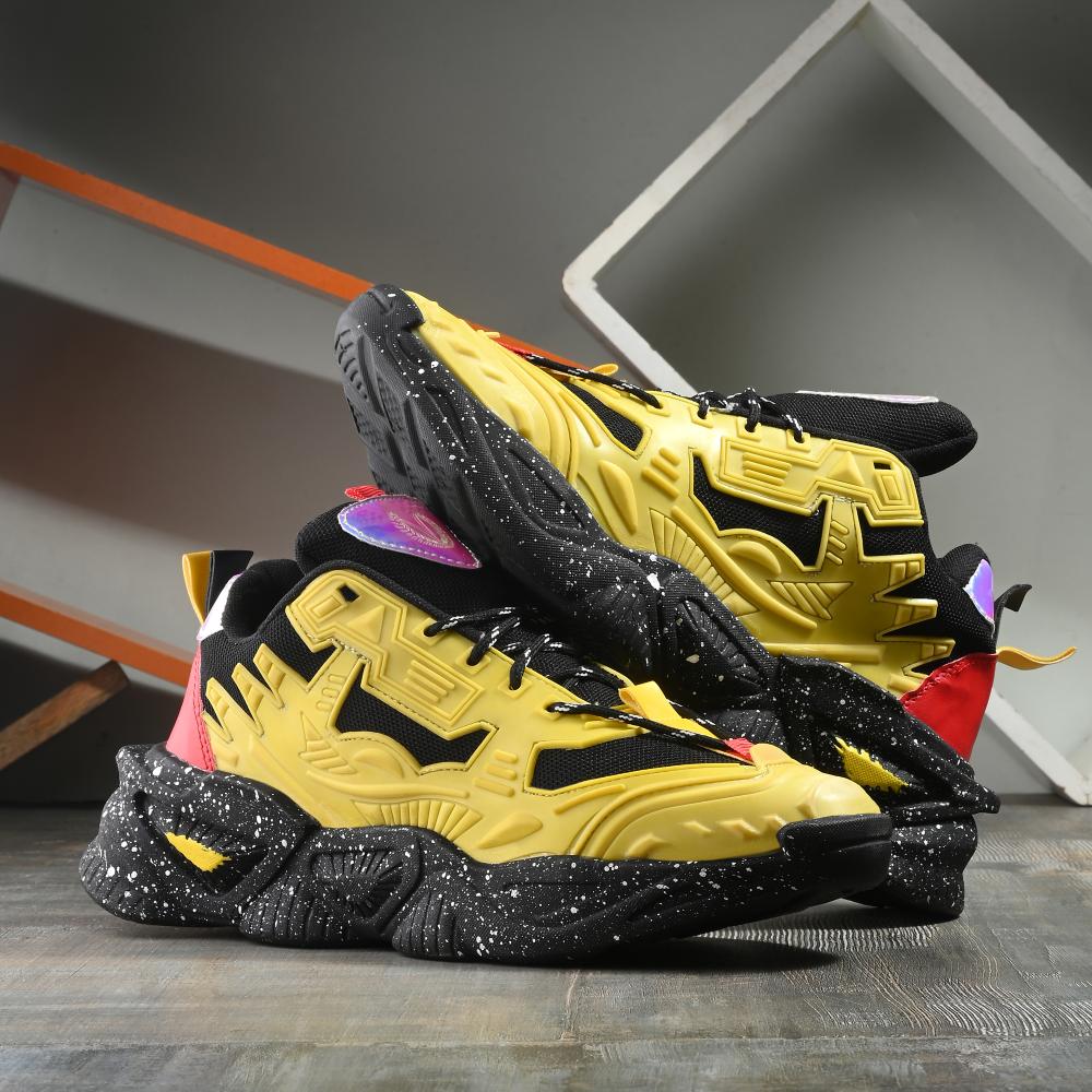 Vellinto SPOTTER Casual Trendy Sneakers for Men ll Sports Shoes for Men ll Running Shoes for Men Black