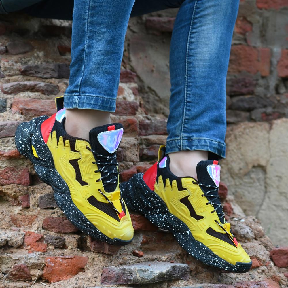 Vellinto SPOTTER Casual Trendy Sneakers for Men ll Sports Shoes for Men ll Running Shoes for Men Black