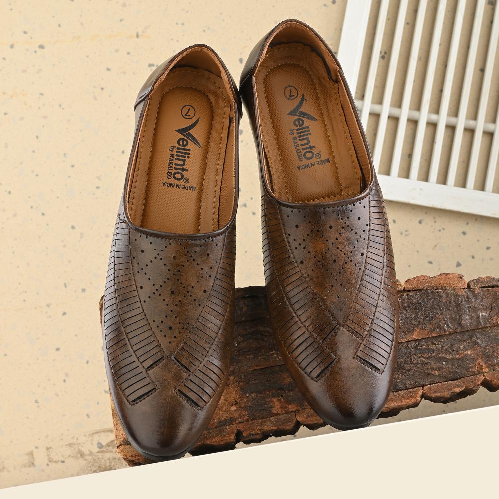 Vellinto REGAL Cool Jutis for Men Mojaris for Men Nagra for Men