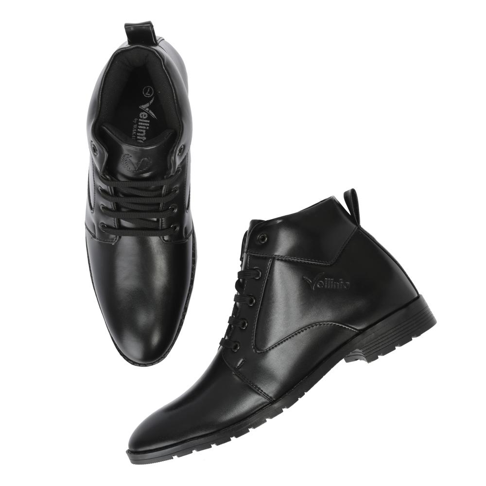 Vellinto HOWARD Casual Boots For Men ll Synthetic Leather Formal Shoes For Men