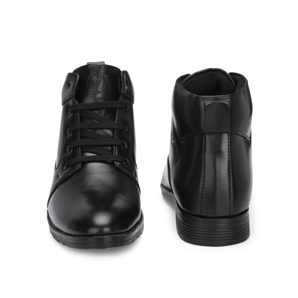 Vellinto HOWARD Casual Boots For Men ll Synthetic Leather Formal Shoes For Men