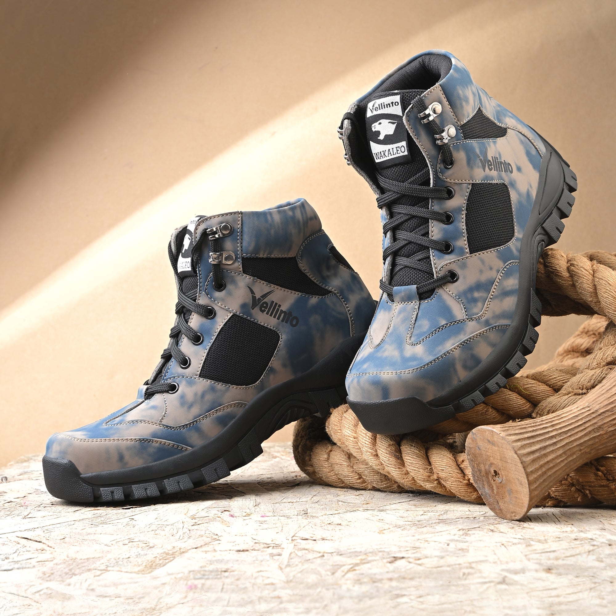 Vellinto SQUIRTER Outdoor Boots For Men ll Casual Miliatry Boots For Men Boots For Men