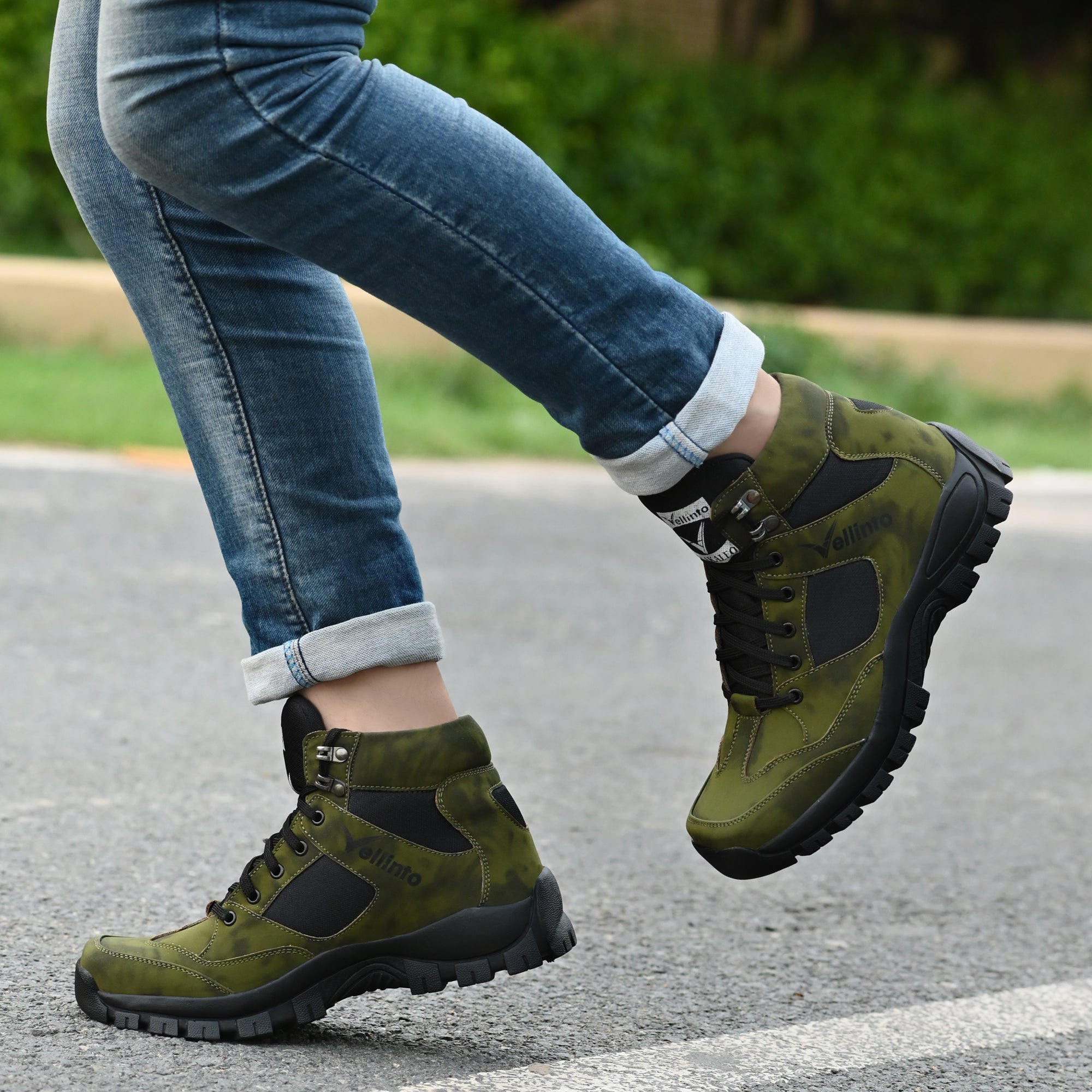 Vellinto SQUIRTER Outdoor Boots For Men ll Casual Miliatry Boots For Men Boots For Men