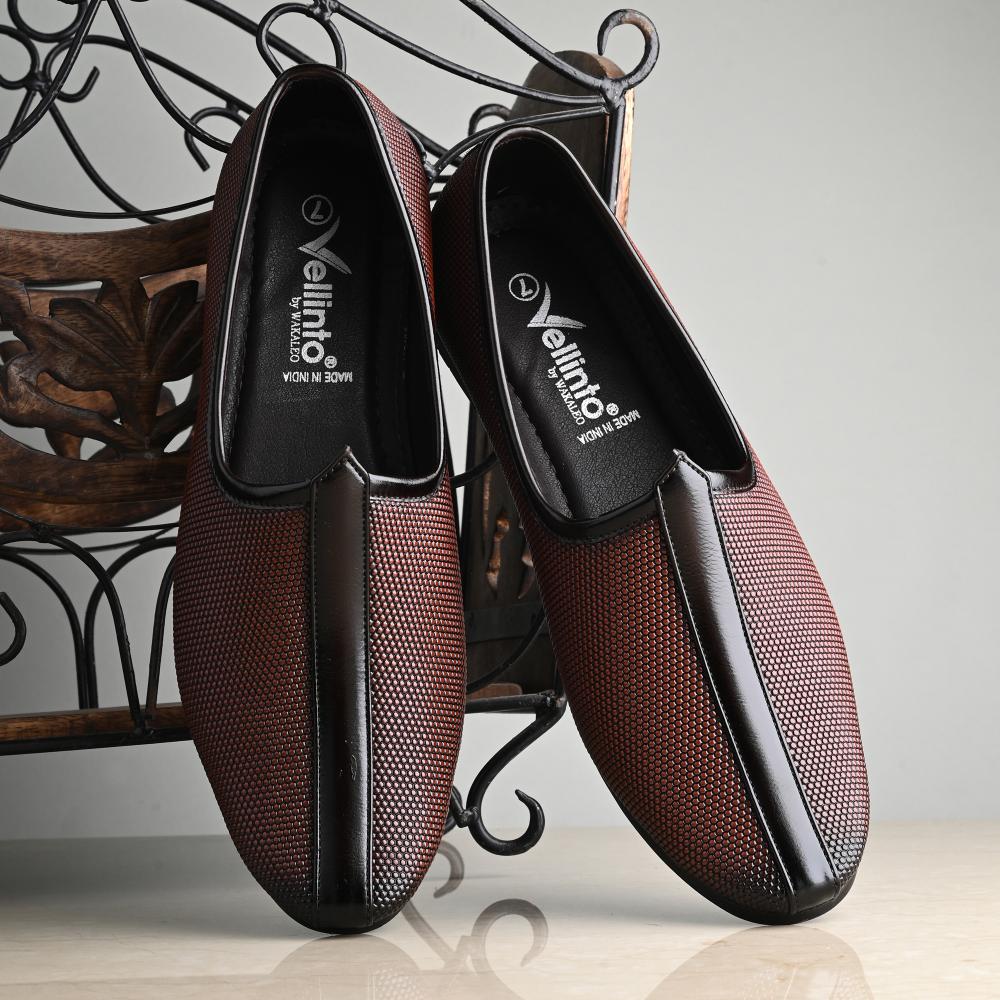Vellinto HORSEBIT Ethnic Juttis for Men ll Casual Shoes for Men