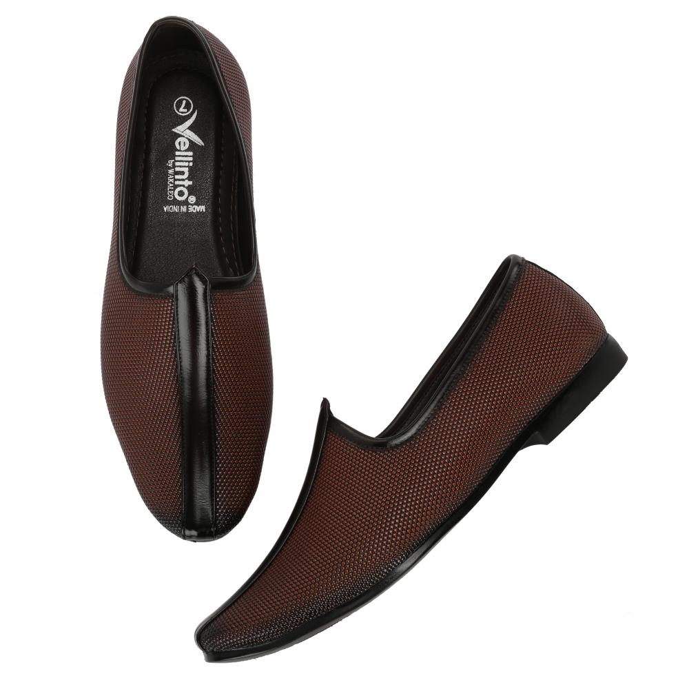 Vellinto HORSEBIT Ethnic Juttis for Men ll Casual Shoes for Men