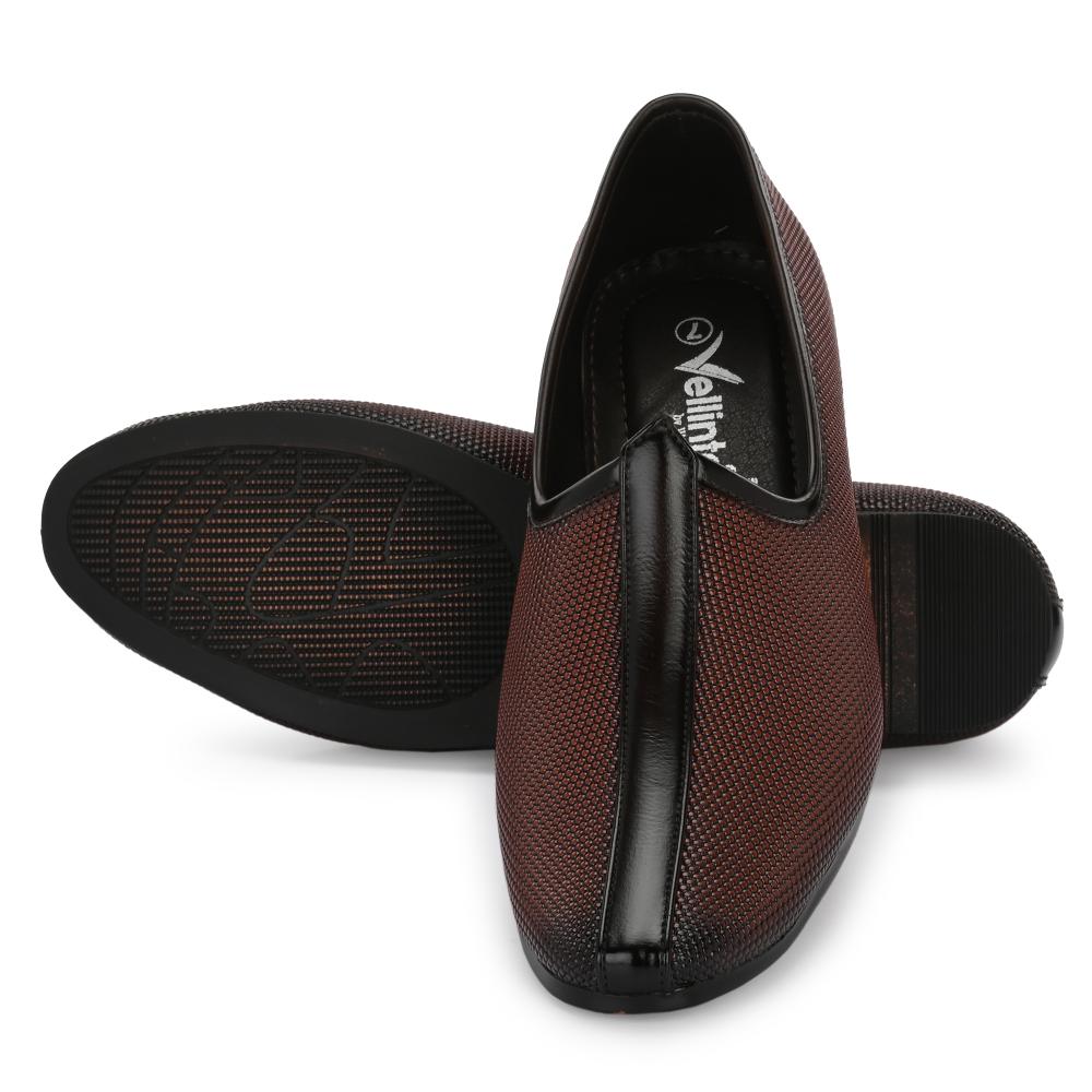Vellinto HORSEBIT Ethnic Juttis for Men ll Casual Shoes for Men