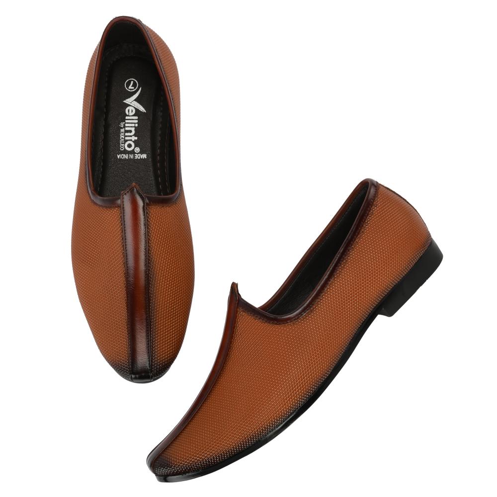 Vellinto HORSEBIT Ethnic Juttis for Men ll Casual Shoes for Men