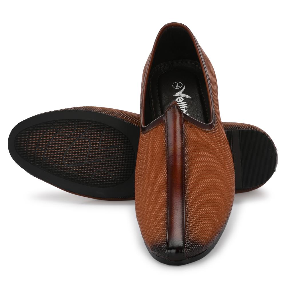 Vellinto HORSEBIT Ethnic Juttis for Men ll Casual Shoes for Men