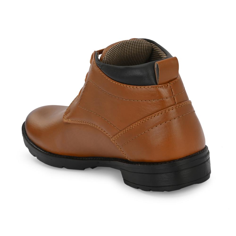 Vellinto DOUGLAS Casual Boots For Men ll Synthetic Leather Boots For Men Boots For Men
