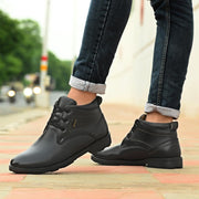 Vellinto DOUGLAS Casual Boots For Men ll Synthetic Leather Boots For Men Boots For Men