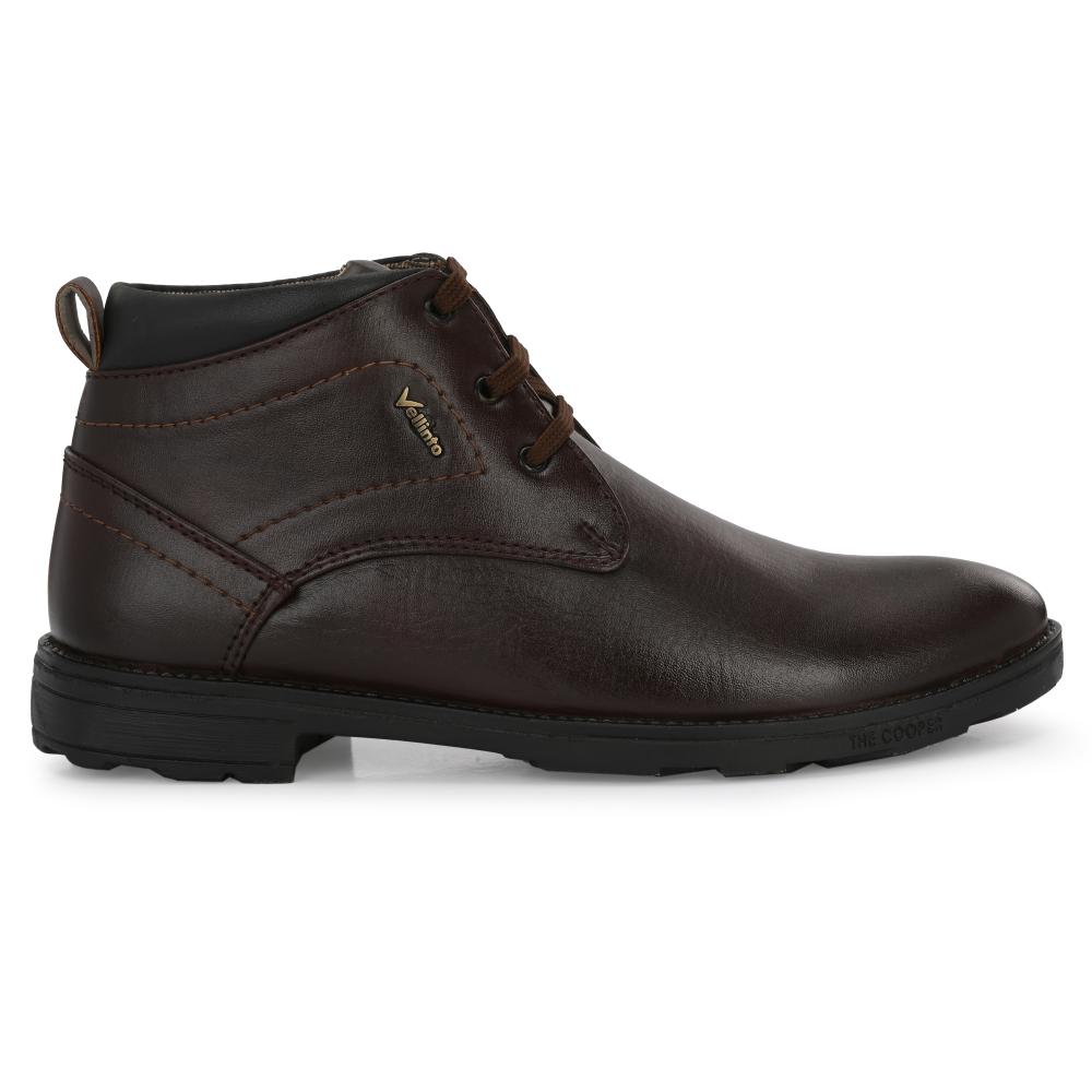 Vellinto DOUGLAS Casual Boots For Men ll Synthetic Leather Boots For Men Boots For Men